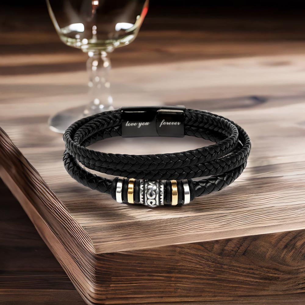 To My Husband, Your Love Is My Home Bracelet, Gift from Wife