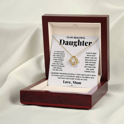 To My Beautiful Daughter, Just Hold This To Feel My Love