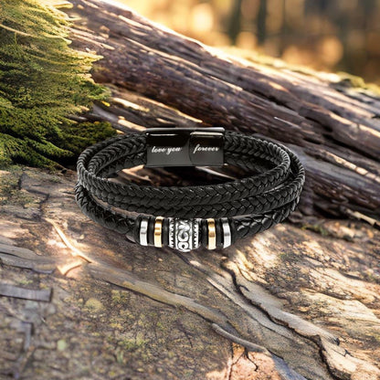 To My Dad, You're My Forever Friend, Bracelet, Gift from Daughter