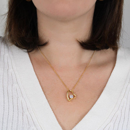 To My Mom, “If I Could Choose Again, I'd Still Choose You” Forever Love Necklace from Son