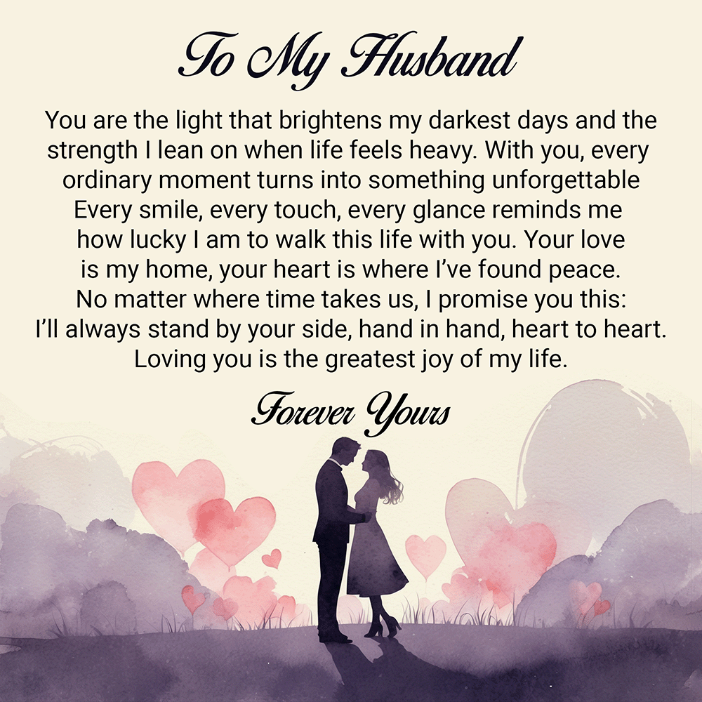 To My Husband, Your Love Is My Home Bracelet, Gift from Wife